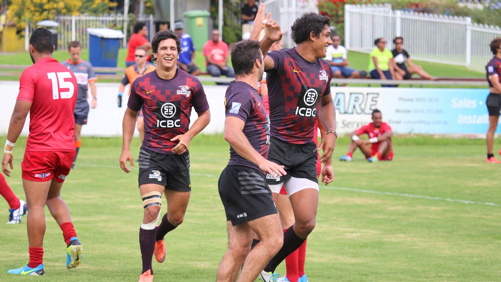 PAMPAS XV, EN LO M�S ALTO