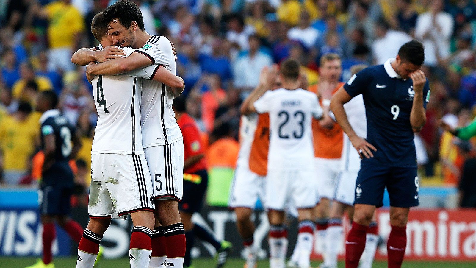 Francia vs. Alemania