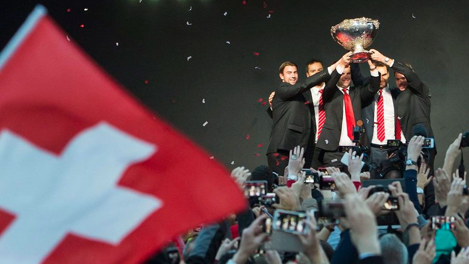 Recibimiento a Suiza en Lausana