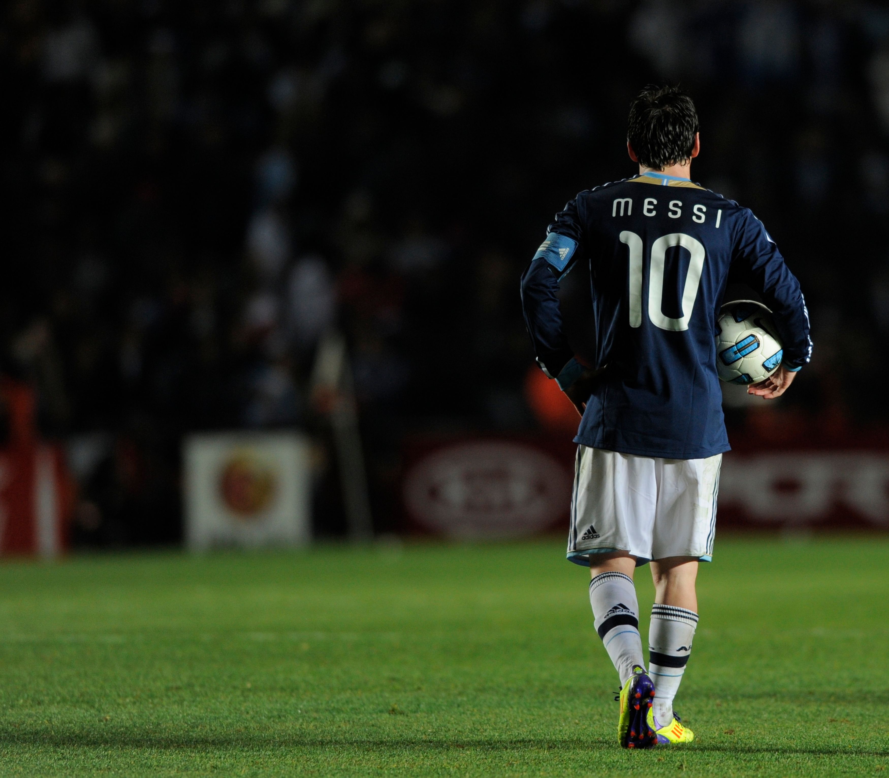 Messi 10 aos con Argentina