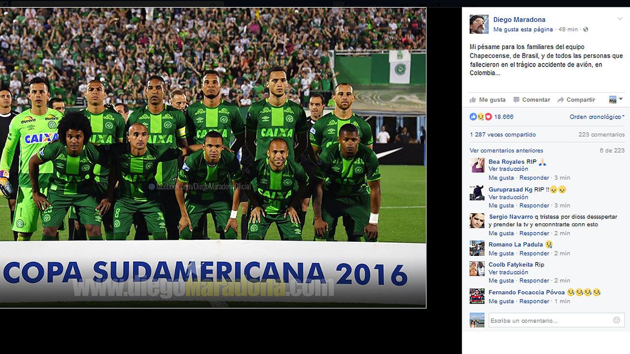 Tragedia Chapecoense