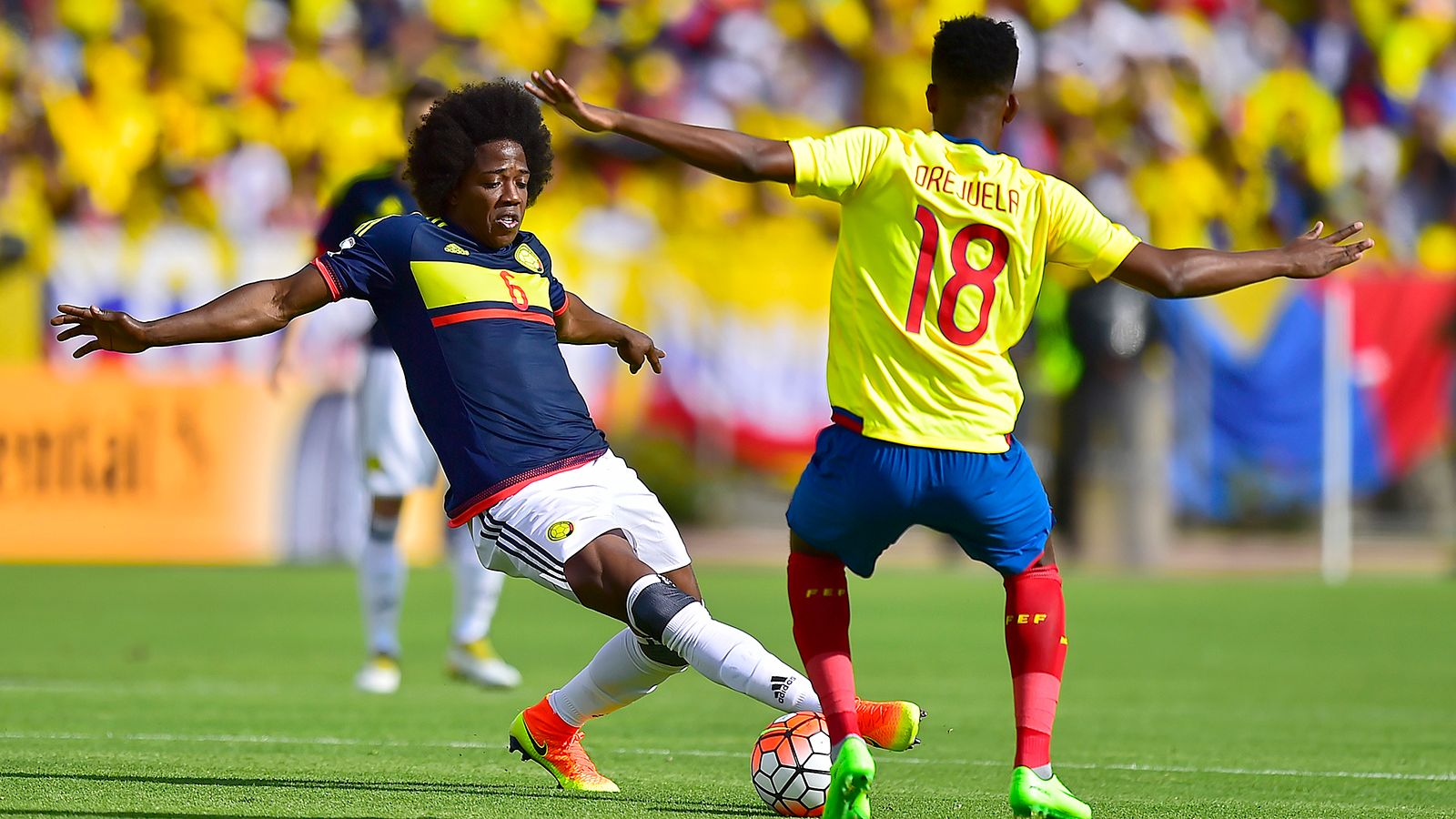 ECUADOR vs. COLOMBIA
