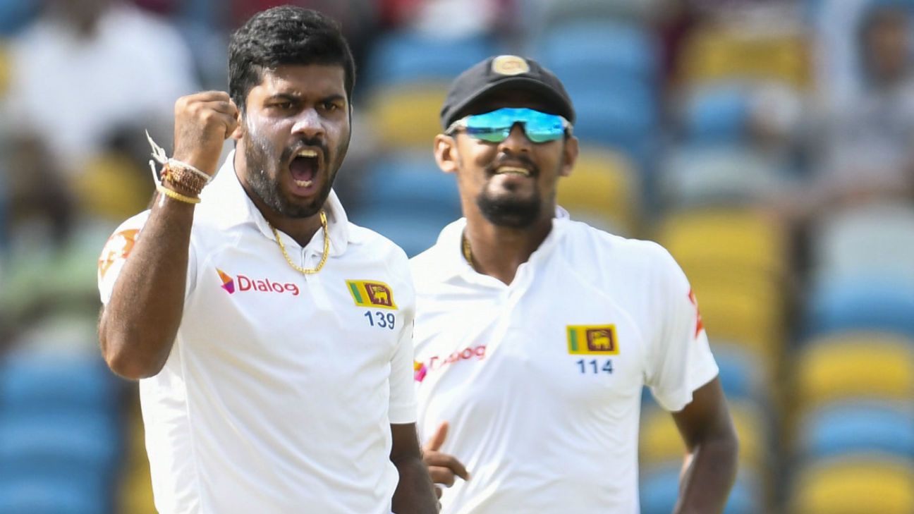 Fast bowlers give Sri Lanka hope against upbeat New Zealand