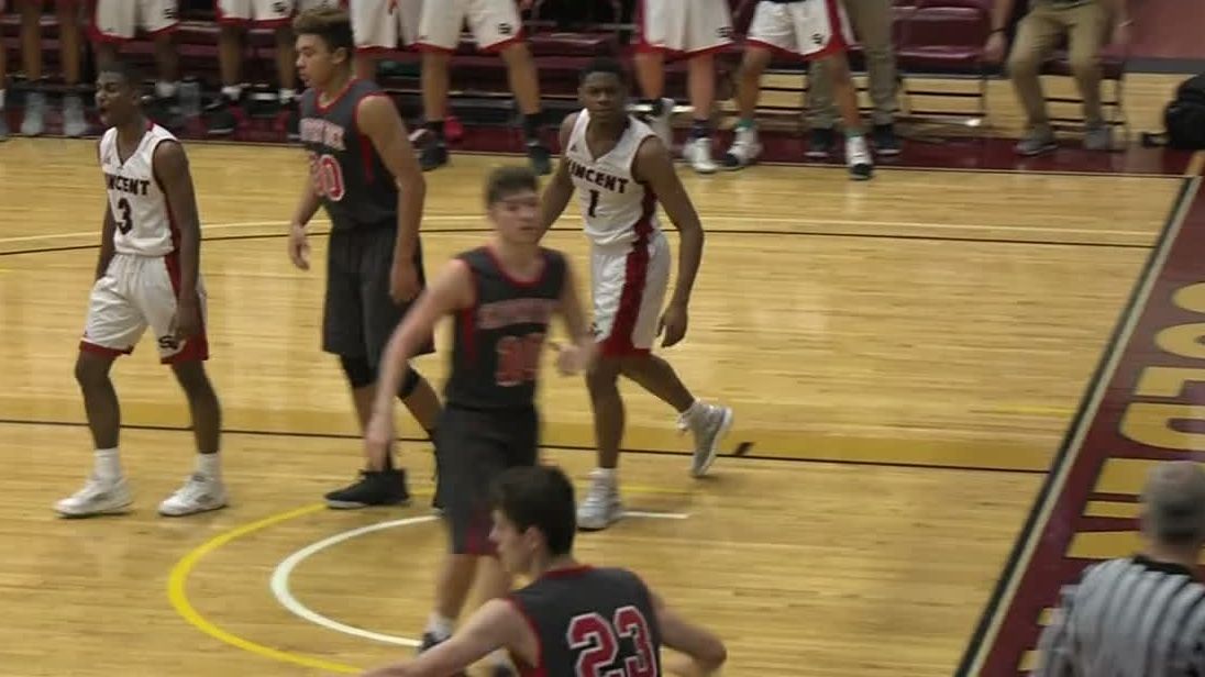 Amazing high school dunk only topped by stare down ESPN Video