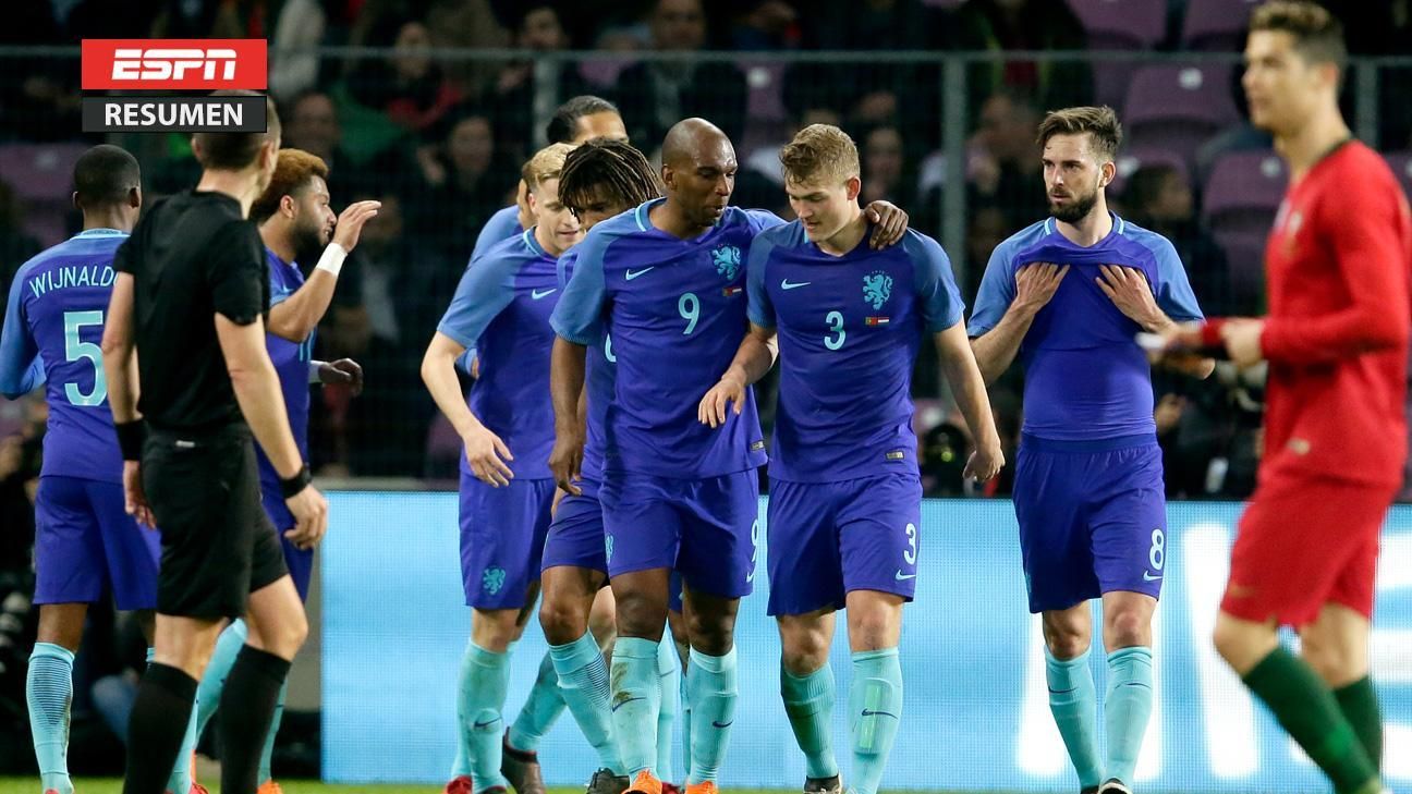 Portugal vs. Países Bajos - Reporte del Partido - 26 marzo, 2018 - ESPN