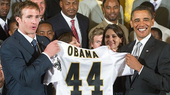 A future in politics for Drew Brees? Maybe someday