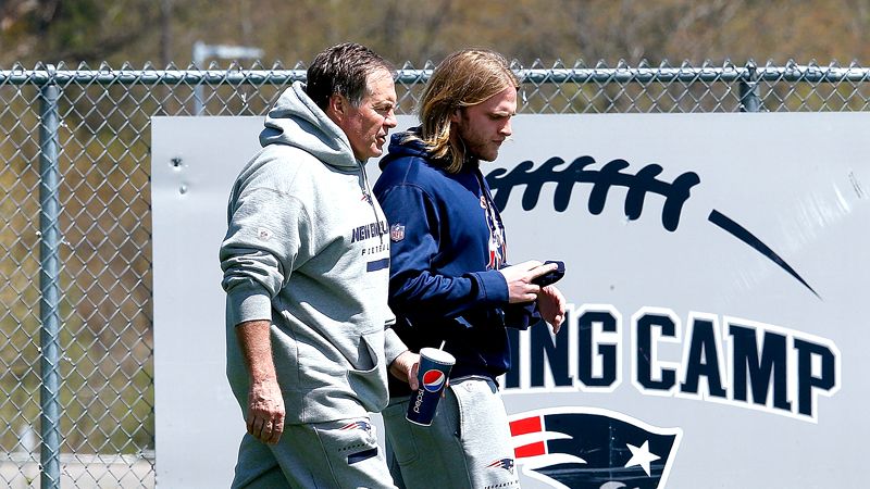 For first time, both Bill Belichick sons on New England Patriots staff