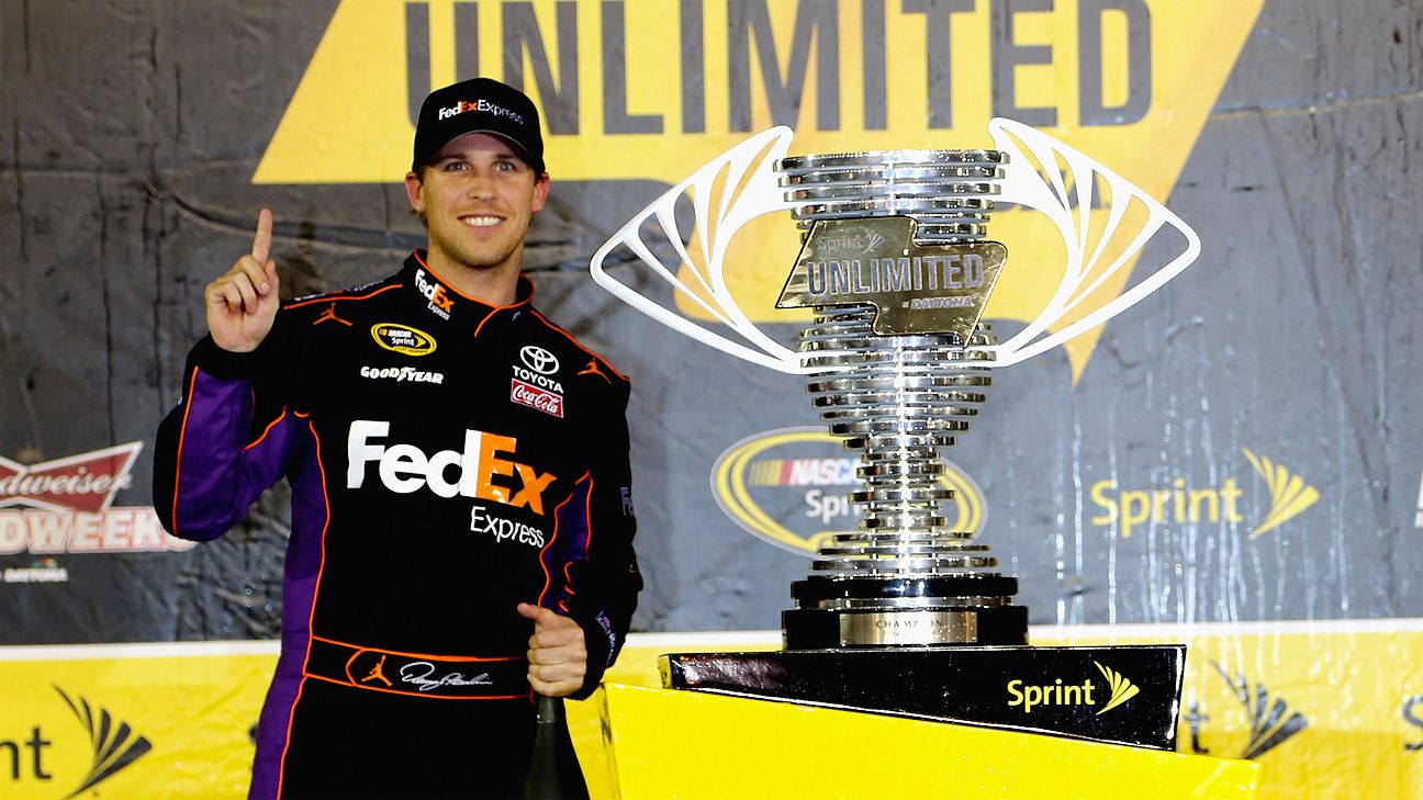 Denny Hamlin wins Sprint Unlimited at Daytona