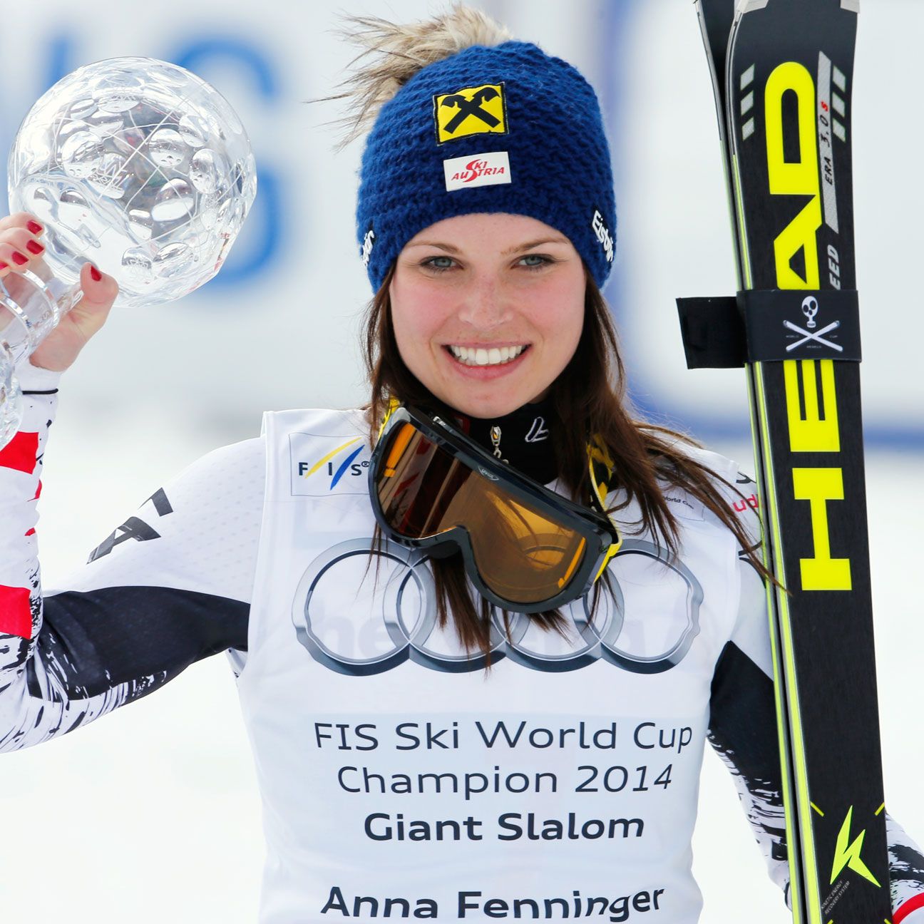 World Cup champ Anna Fenninger voted skier of the year