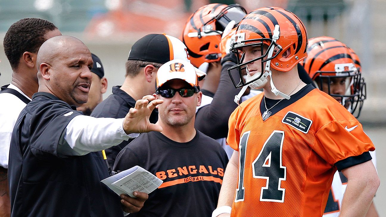 Bengals elevate Zampese to OC, replacing Jackson
