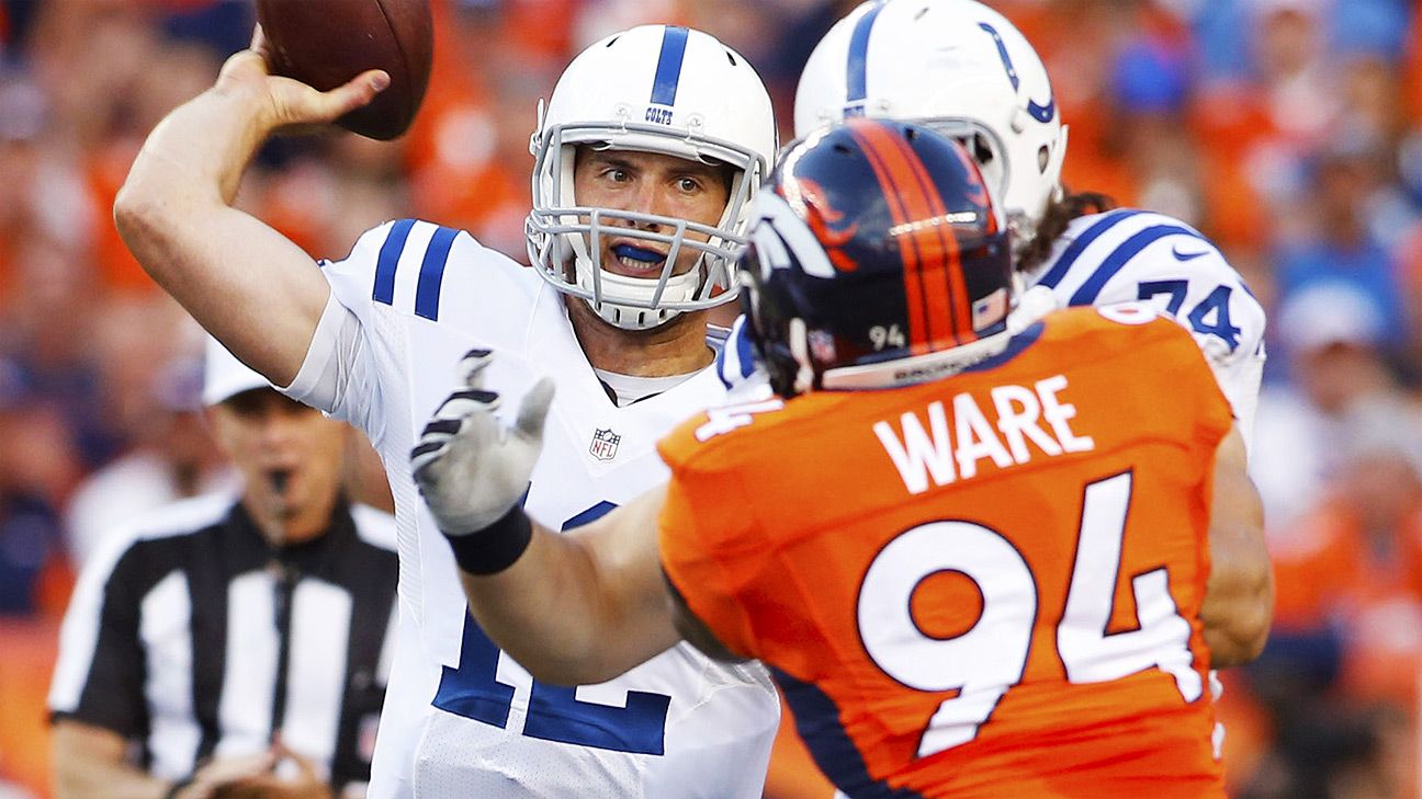 Andrew Luck of Indianapolis Colts says Broncos 'play hard,' not dirty