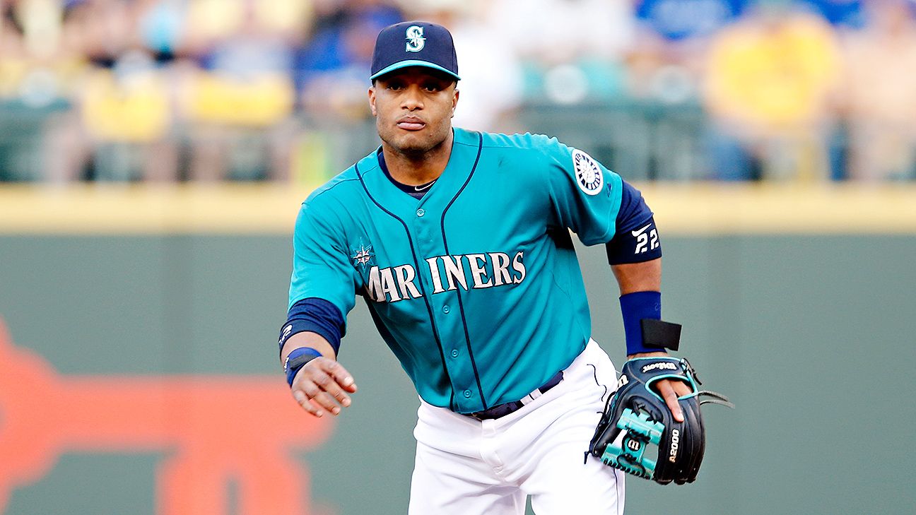 Robinson Cano of Seattle Mariners out with abdominal strain