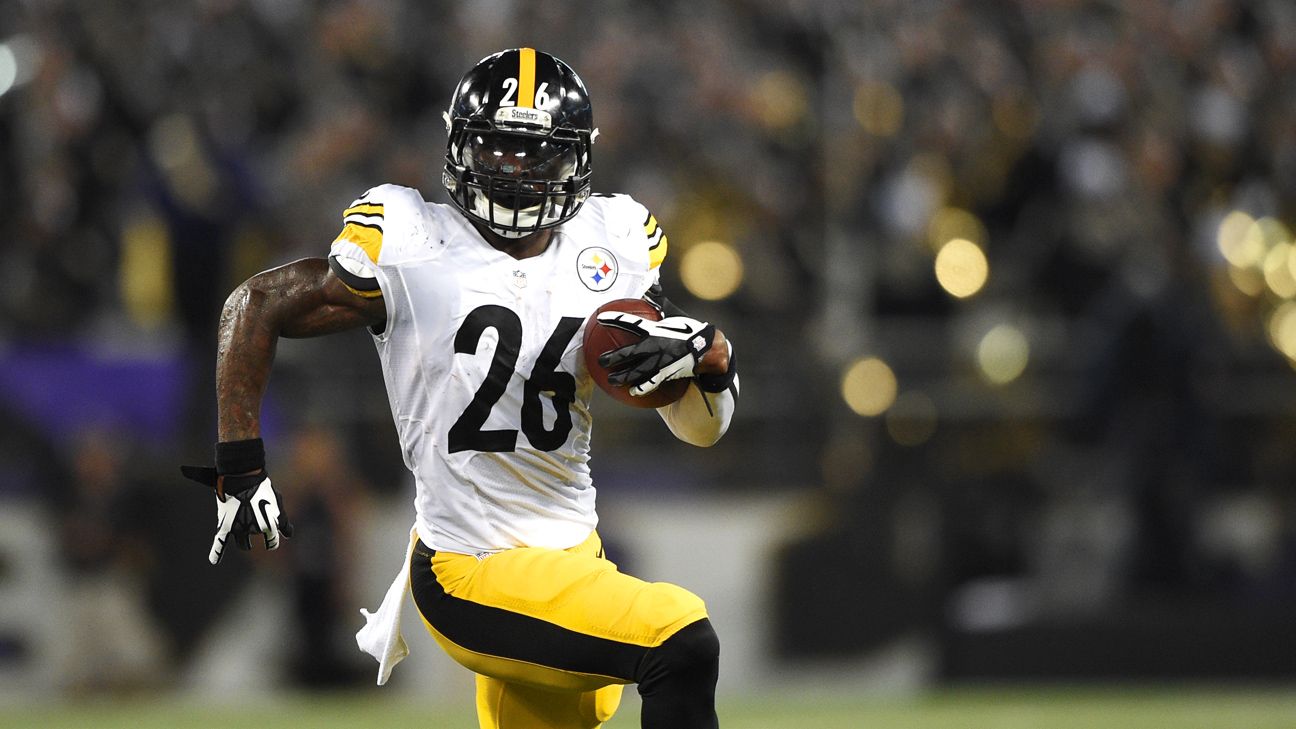 Le'Veon Bell of Pittsburgh Steelers four-game suspension costs him money in contract year