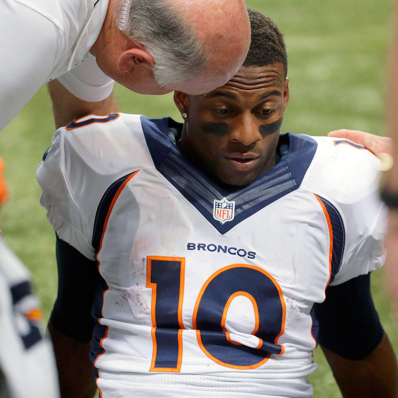 Emmanuel Sanders of Denver Broncos says hit was legal, ready to play