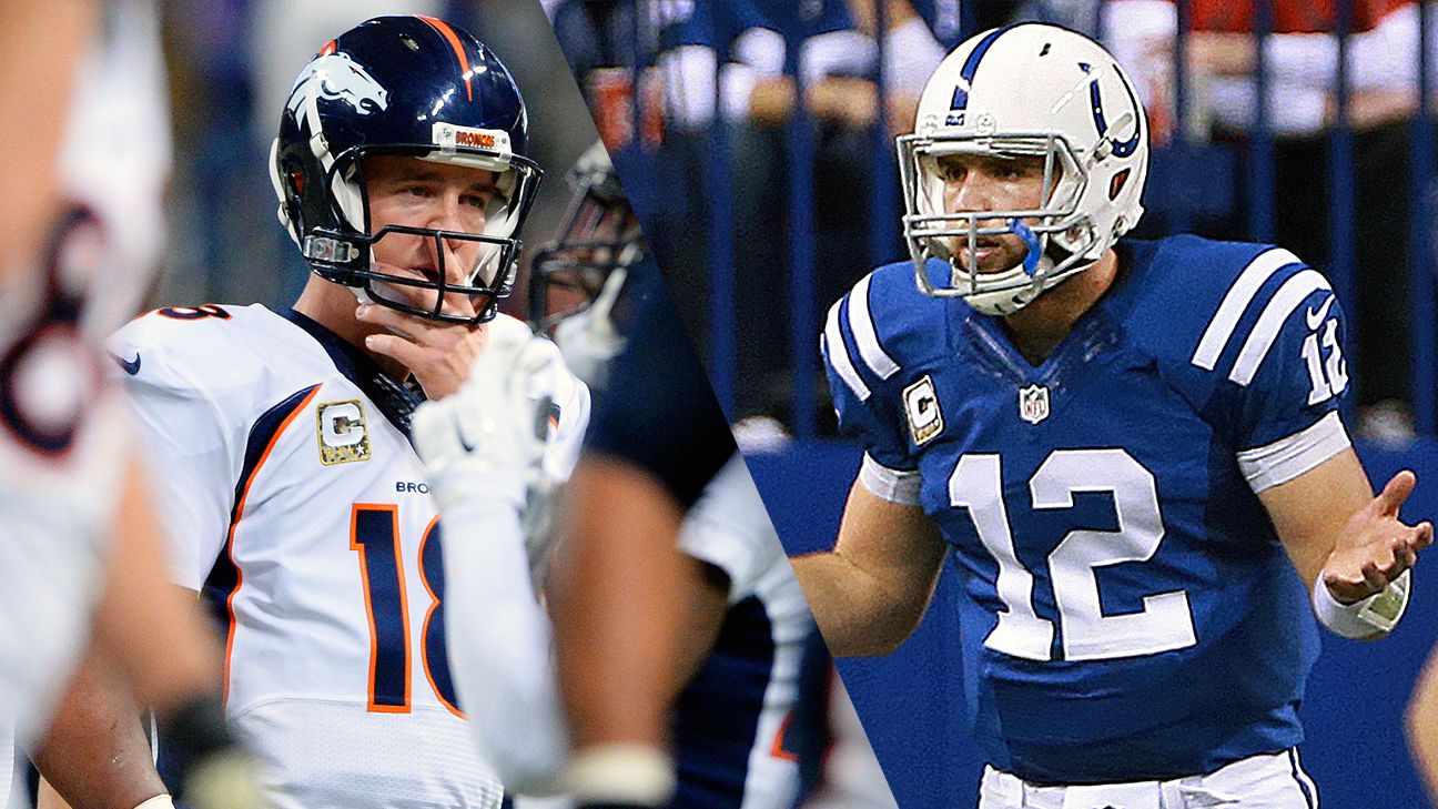 Mirror image: Broncos go with a young QB while for Colts, old is new