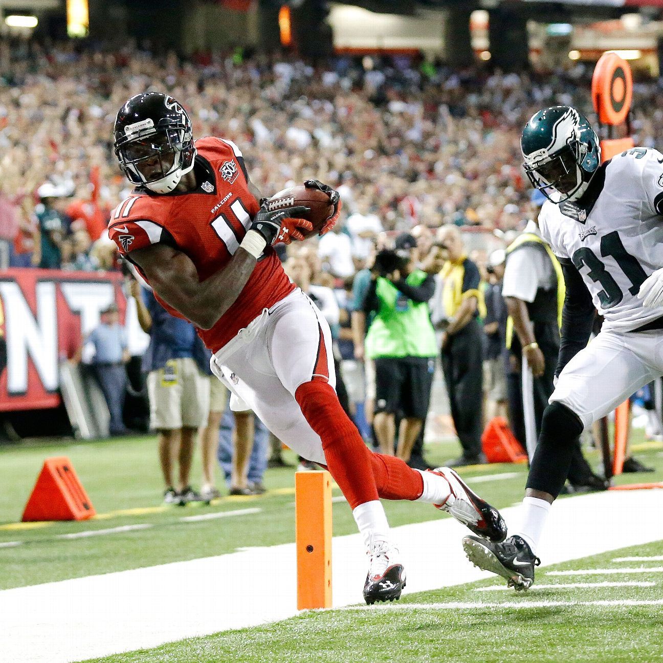 Falcons WR Jones: 'Ready to go' vs. Giants