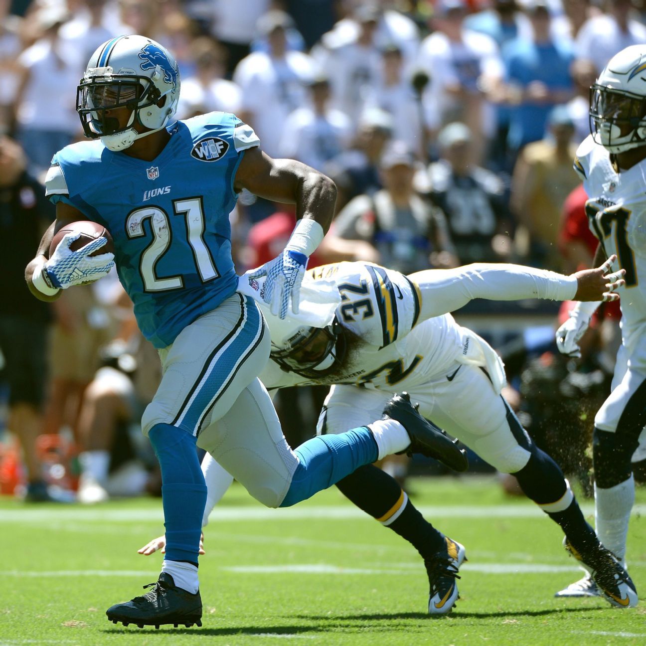 Ameer Abdullah, Joique Bell could both be strong fantasy plays Sunday