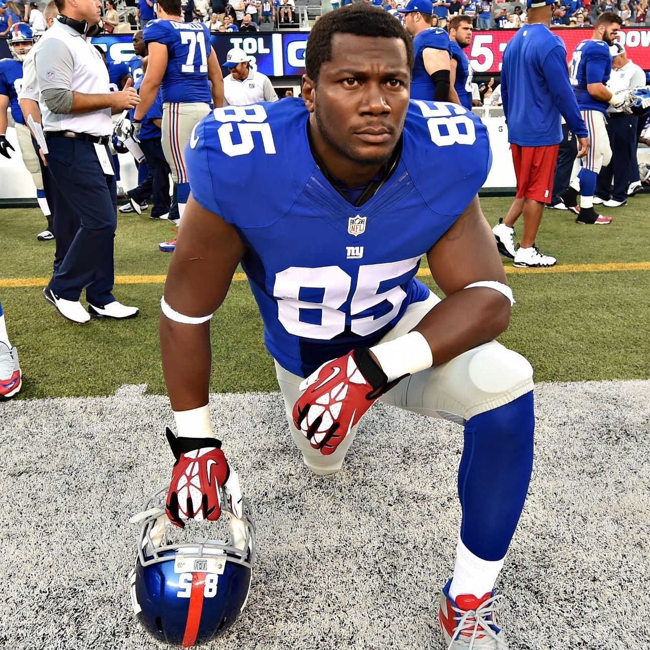 Giants TE Daniel Fells continues to make progress fighting MRSA