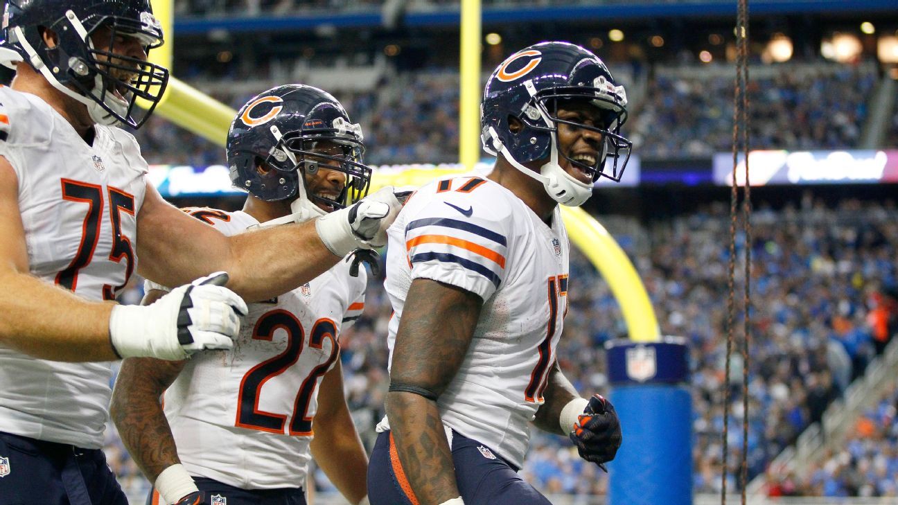 Bears WR Jeffery questionable vs. Broncos