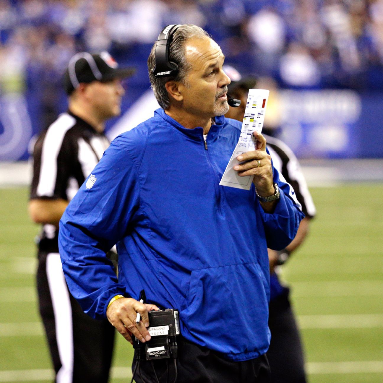 Colts' Pagano: Failed 4th-down play 'all on me'
