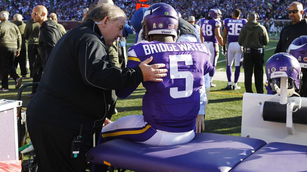 Coach: Bridgewater expected for Raiders contest