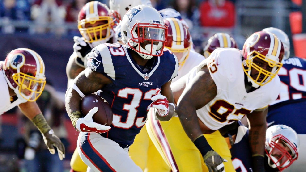Will New England Patriots have to reduce Dion Lewis' workload in 2016?