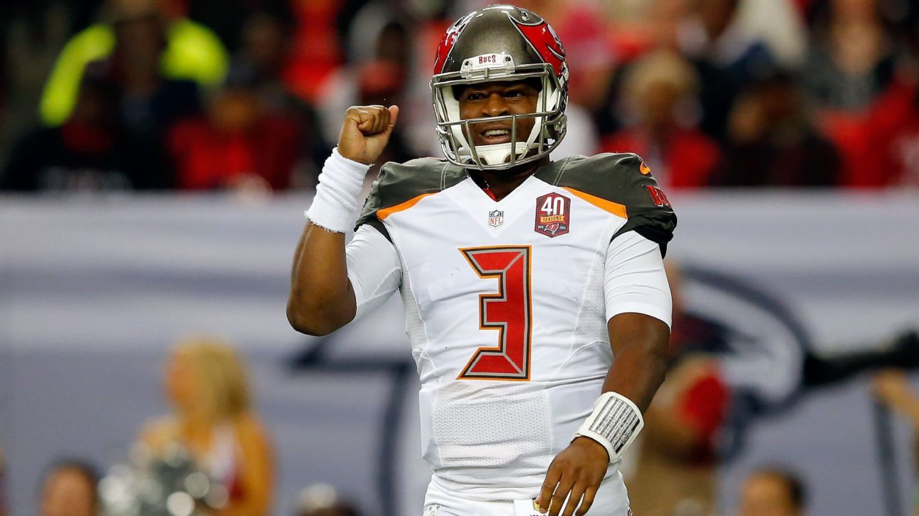 Bucs' Winston enjoys training with RB Peterson