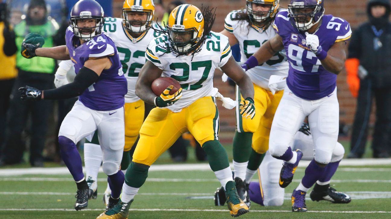Eddie Lacy gets back on track, could be key for Packers' late-season run