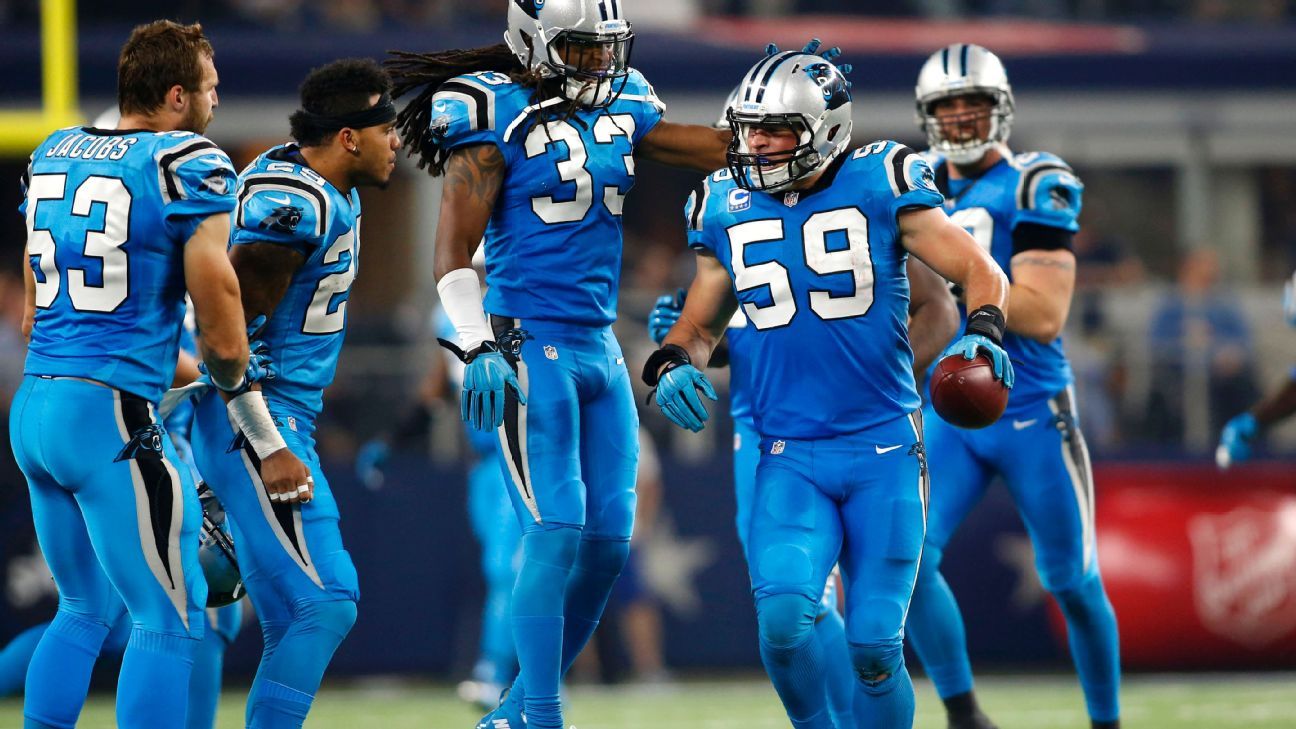 Luke Kuechly shows he is Panthers' Captain America in win over Dallas