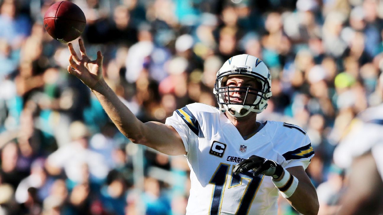 Philip Rivers leads Chargers to win over Jaguars, snapping six-game skid