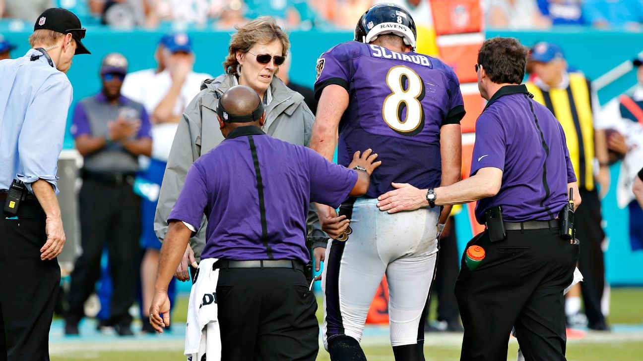 NFL says Ravens followed protocol with Schaub