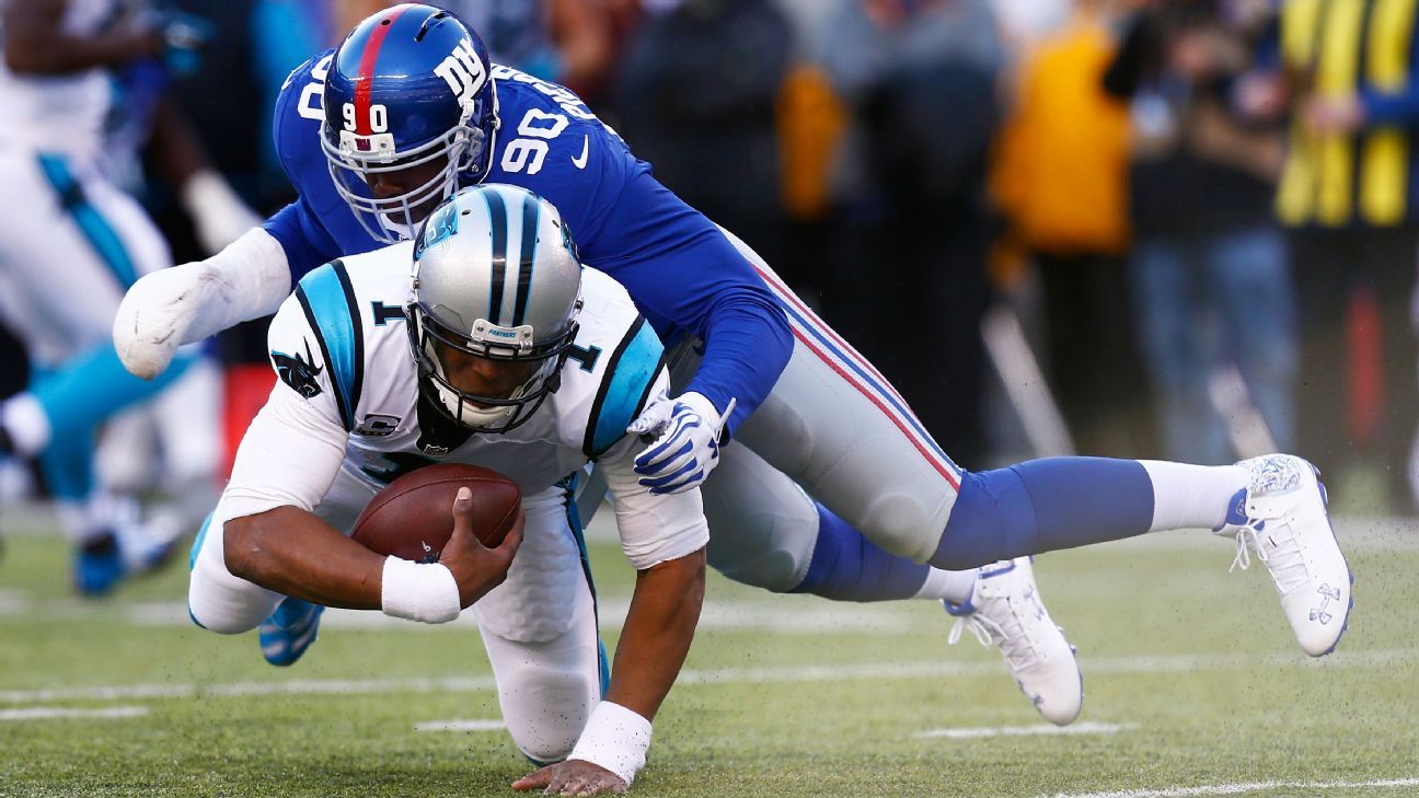 Expect Jason Pierre-Paul to move around the Giants' defensive line