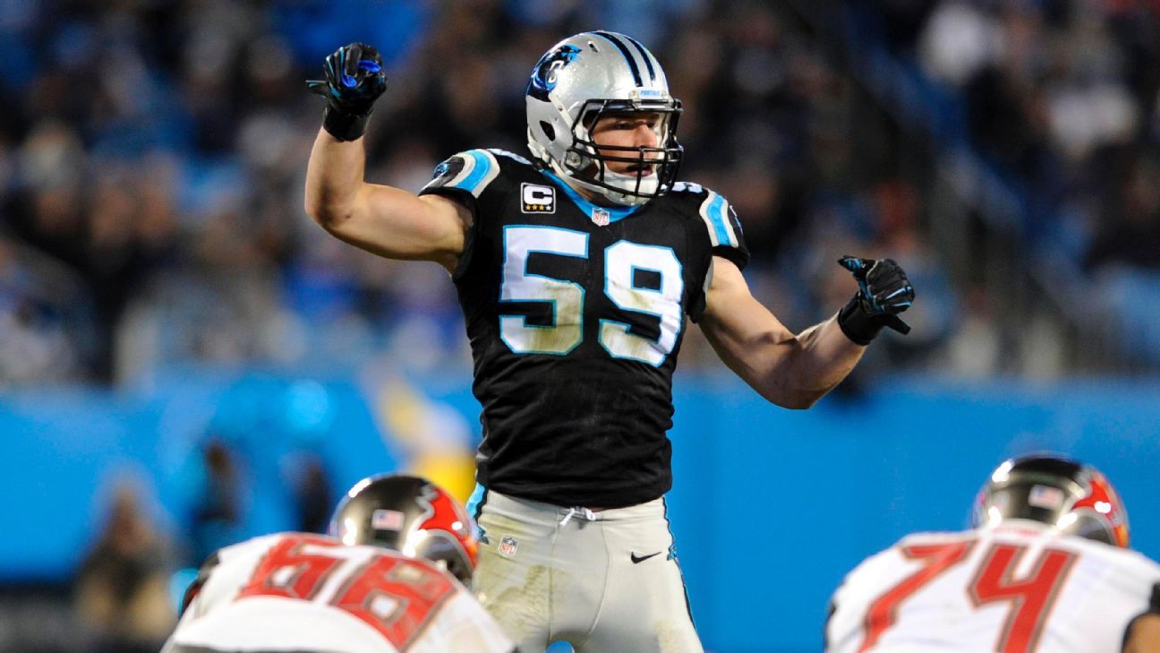 Kuechly on getting hurt: 'I don't think about it'