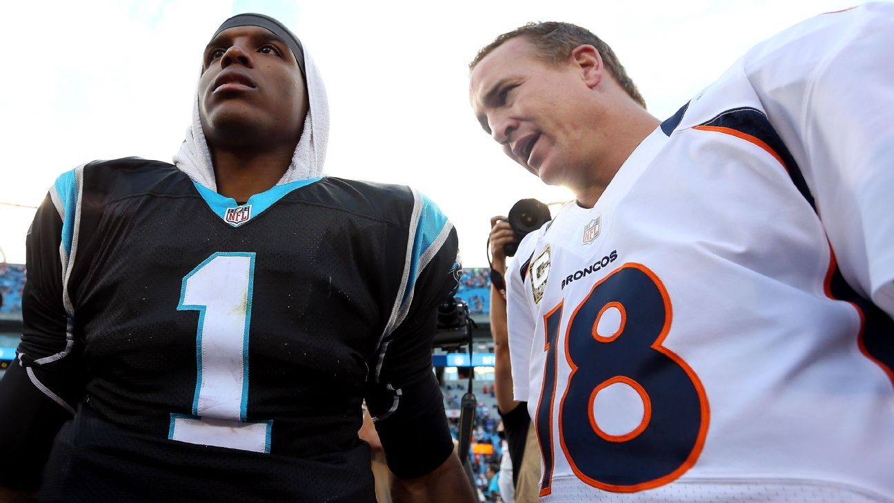 Cam Newton: Peyton Manning created a style to 'bring out the best in ME!'