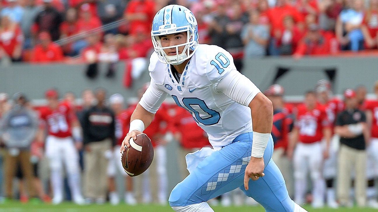 Mitch Trubisky named starting quarterback for North Carolina Tar Heels