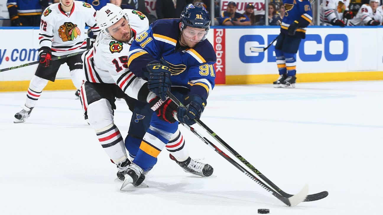 NHL -- 2016 Stanley Cup playoffs: St. Louis Blues vs. Chicago Blackhawks