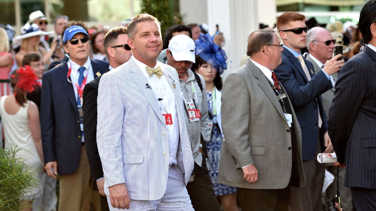 Saints coach Sean Payton among the NFL stars spotted at Kentucky Derby