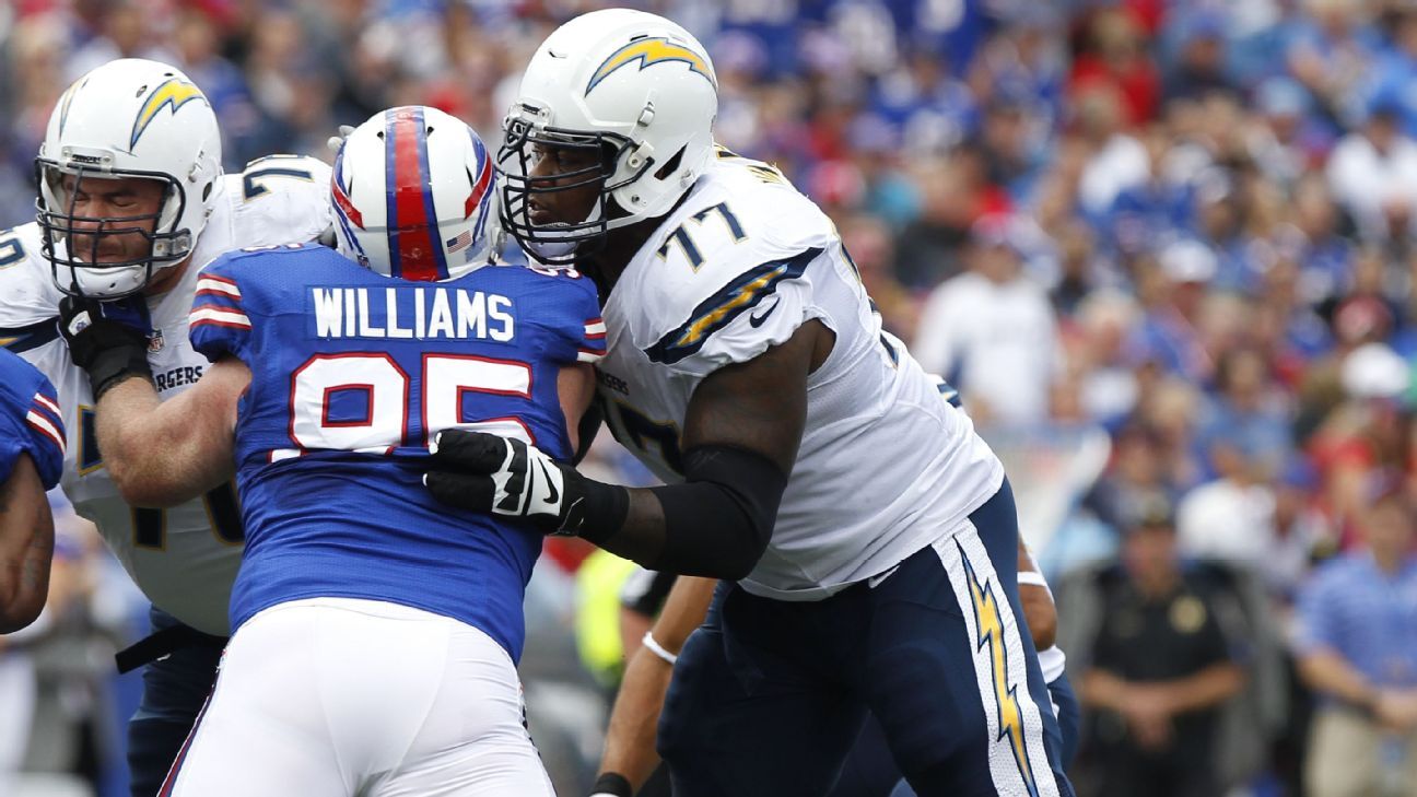 Agent: Veteran OT Dunlap to retire from NFL