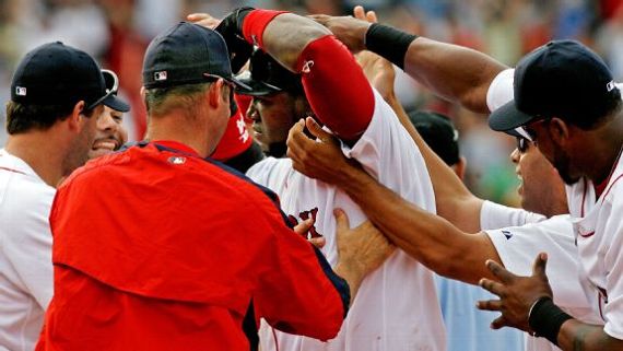 David Ortiz hit clutch Medias Rojas