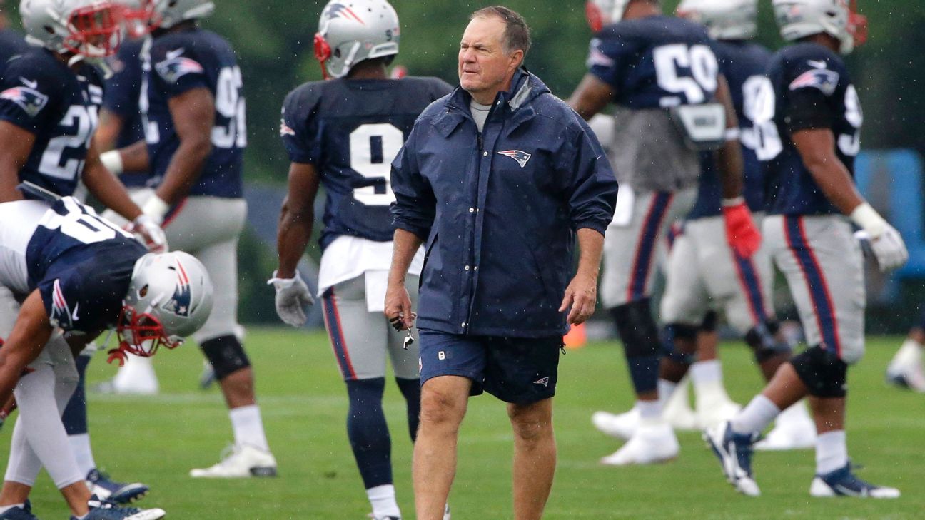 Bill Belichick: WR competition best in time with New England Patriots