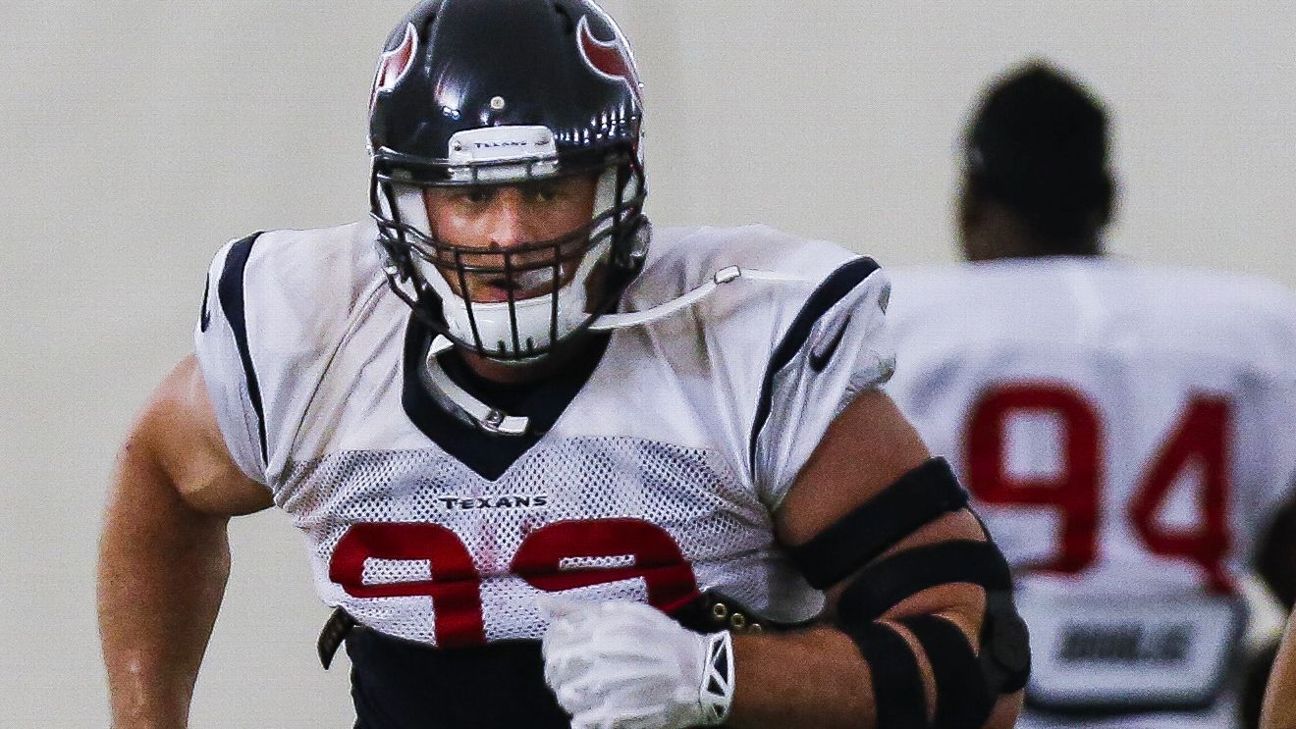 During rehab, J.J. Watt of Houston Texans wondered if he would play again