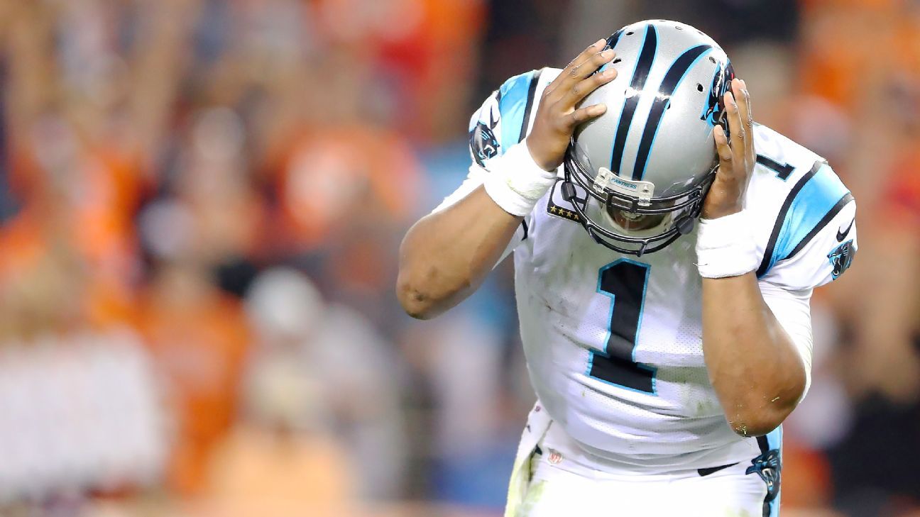 NFLPA, NFL to initiate a review of handling of helmet-to-helmet hit on Carolina Panthers QB Cam Newton