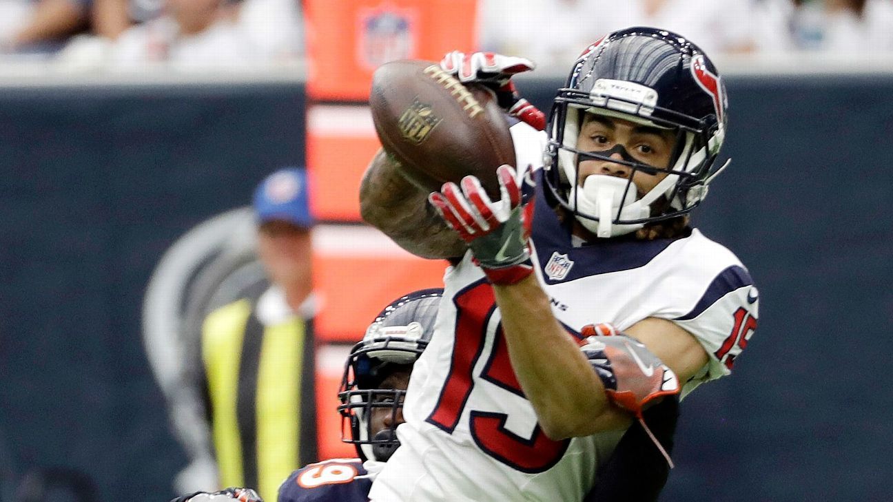 Will Fuller of Houston Texans will play against Denver Broncos