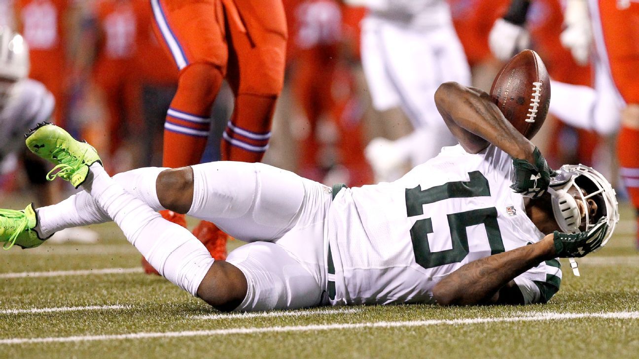 Jets' Marshall won't miss time after knee scare