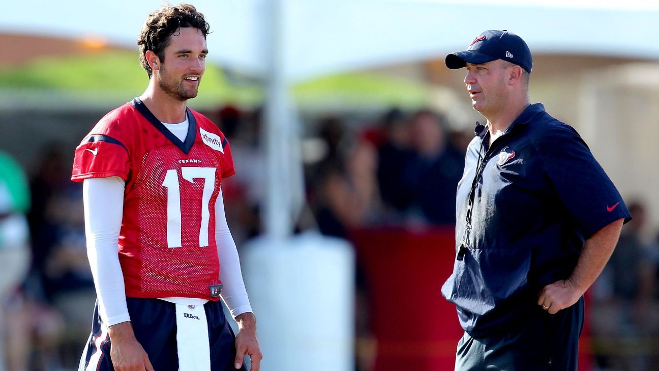 Houston Texans head coach Bill O'Brien addresses reports of tension with Brock Osweiler