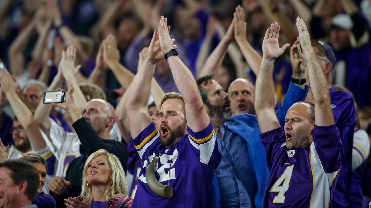 Minnesota Vikings' promised new stadium and strong 2015 leads to rise in Ultimate Standings