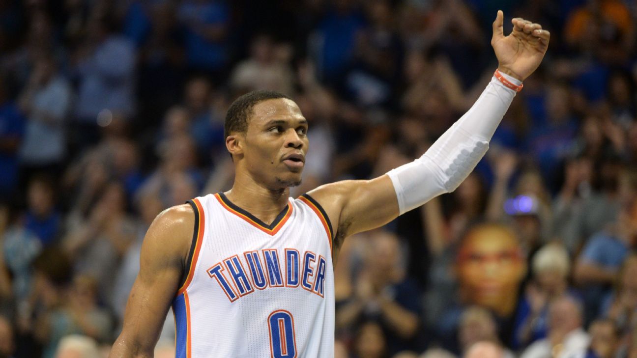 Start with Westbrook in NBA DFS Thursday - ESPN
