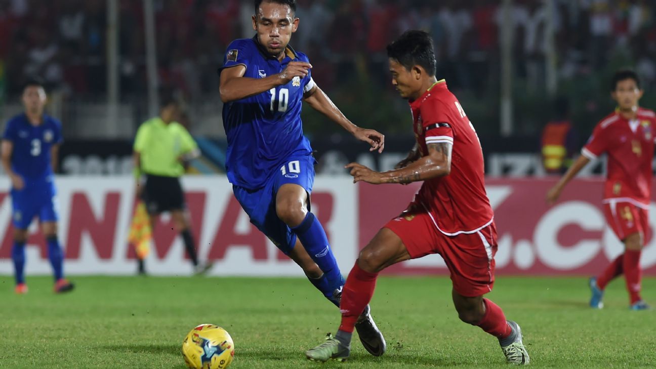 Thailand vs. Myanmar - Football Match Report - December 8, 2016 - ESPN