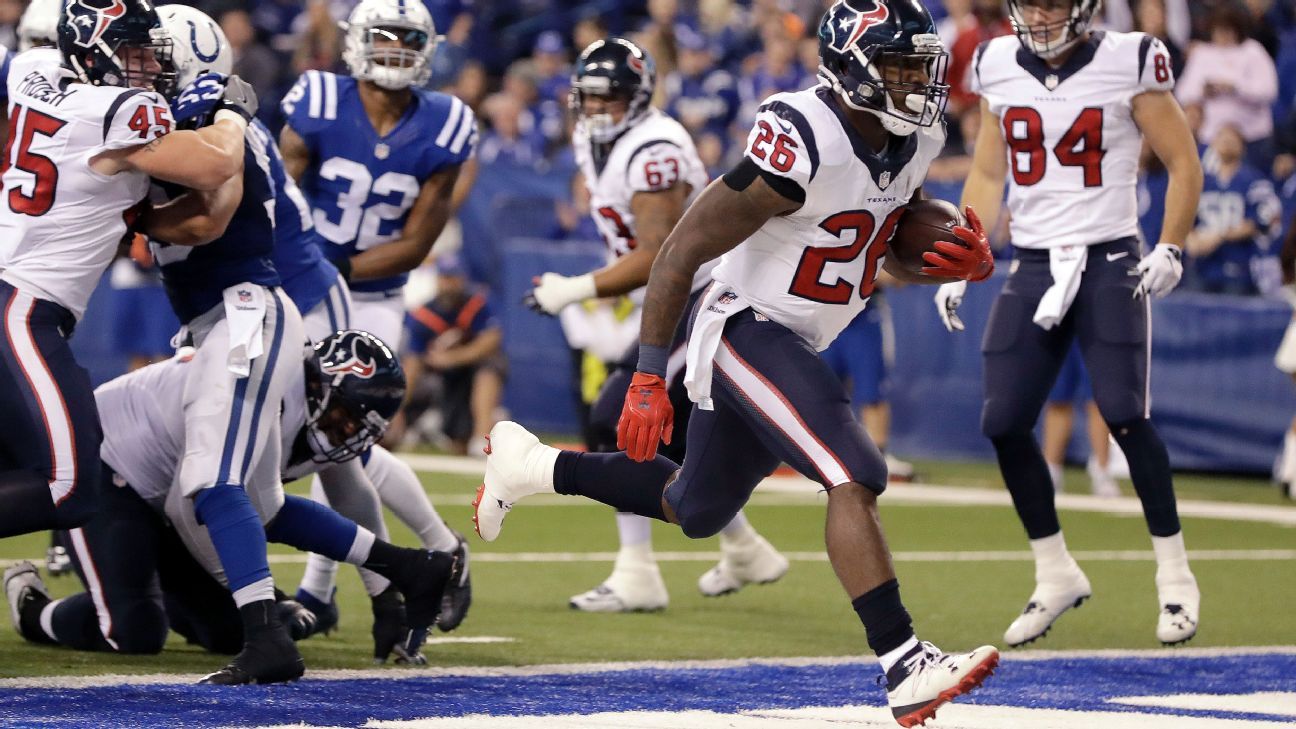 Texans ride running game to break three-game losing streak