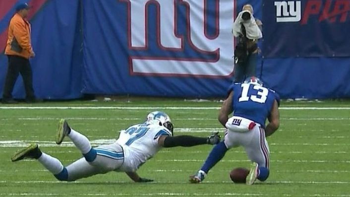Odell Beckham Jr.'s 'catch' against Lions: Worst call of the year?
